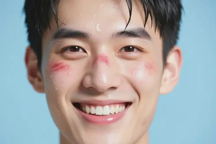 青年人臉上起濕疹不管它會(huì)自己自愈嗎(圖2)