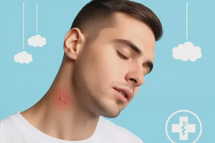 青年人脖子偶尔起湿疹不管它会自己痊愈吗(图4)