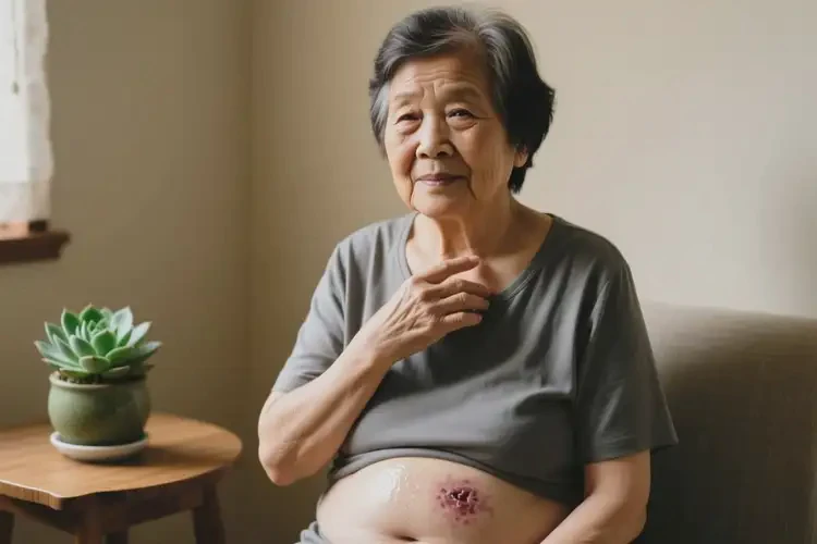 老年人肚子出濕疹能徹底自愈嗎(圖1)