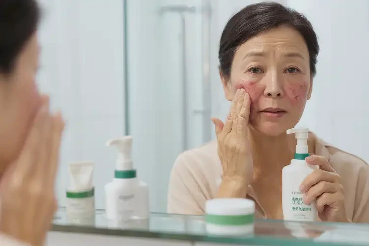 女生臉上偶爾長濕疹不管它會自己自愈嗎(圖4)