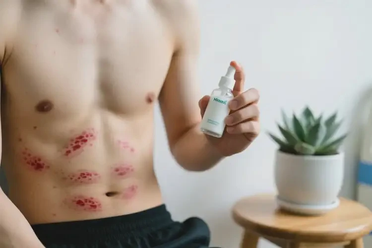 青年人肚子上出現(xiàn)濕疹能徹底自愈嗎(圖3)