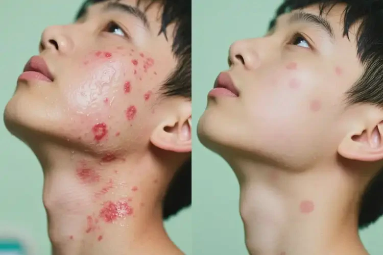 青少年脖子上偶爾長濕疹可以徹底自愈嗎(圖1)