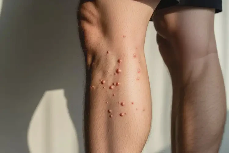 男人大腿容易起濕疹不管它會(huì)自己痊愈嗎(圖2)