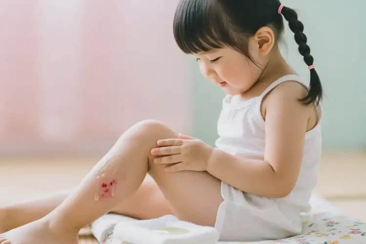 少儿大腿上偶尔长湿疹能靠自己自愈吗(图3)