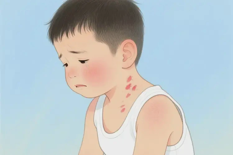 少兒脖子偶爾長(zhǎng)濕疹不管它會(huì)自己痊愈嗎(圖4)