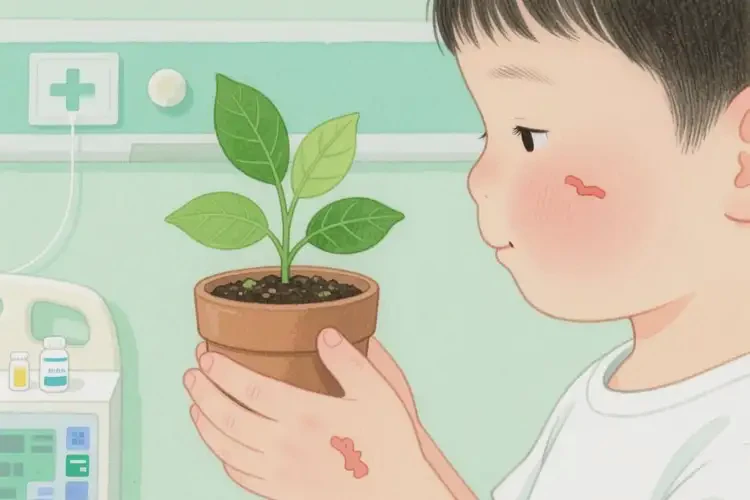 孩子大腿上容易起湿疹可以彻底自愈吗(图4)