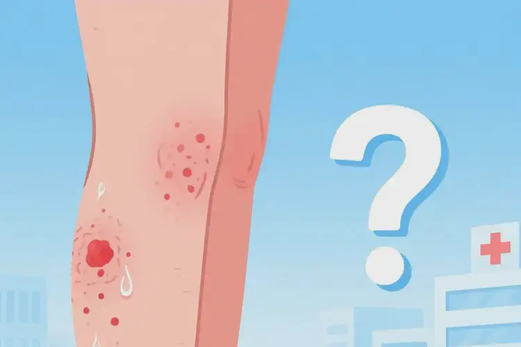 女生小腿偶爾長(zhǎng)濕疹可不可以徹底自愈(圖4)