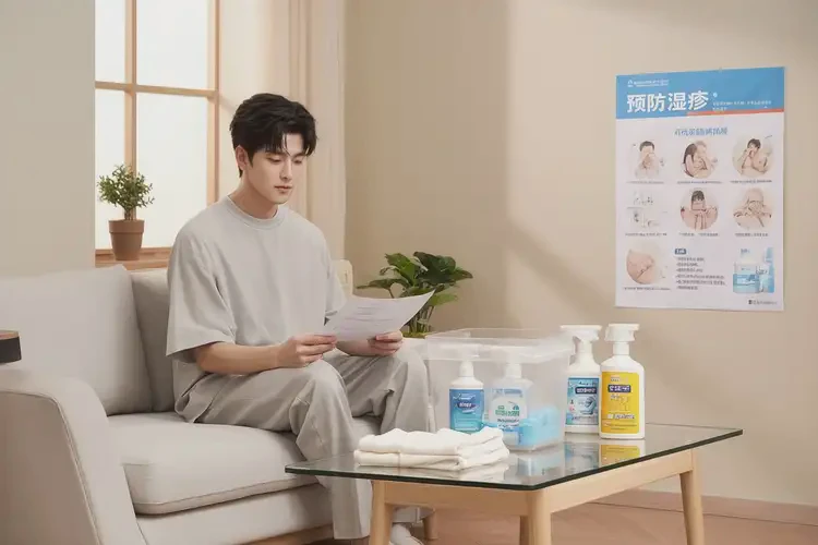 男性脖子長濕疹可以徹底自愈嗎(圖1)