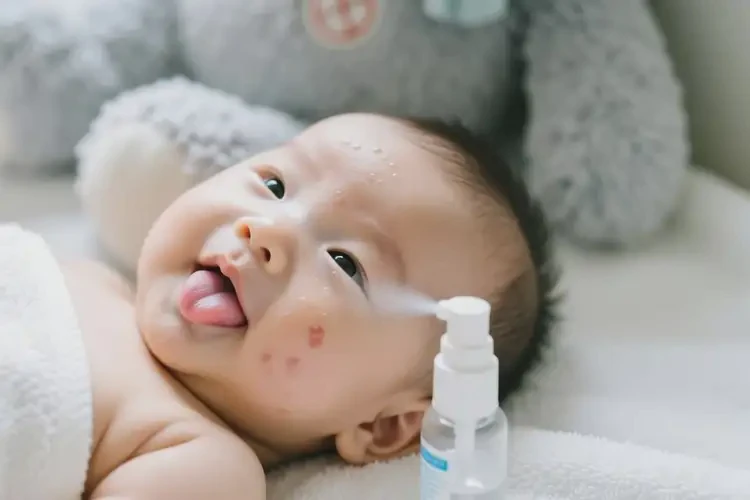嬰兒面部容易起濕疹不管它會自己好嗎(圖2)