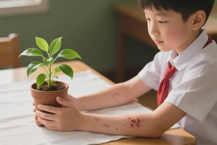 中學(xué)生手臂出濕疹可以徹底自愈嗎(圖3)