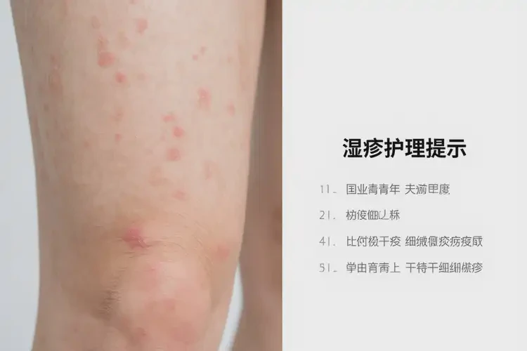 中學(xué)生大腿上出現(xiàn)濕疹不管它會自己好嗎(圖4)
