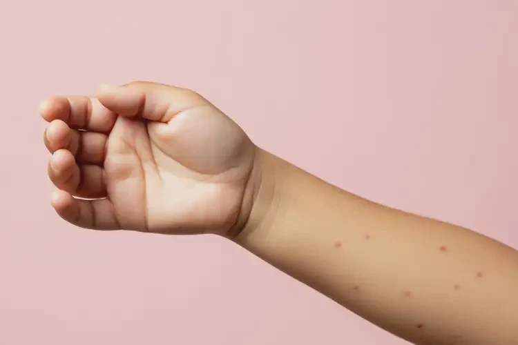 小學(xué)生手臂上出現(xiàn)濕疹能不能徹底自愈(圖1)