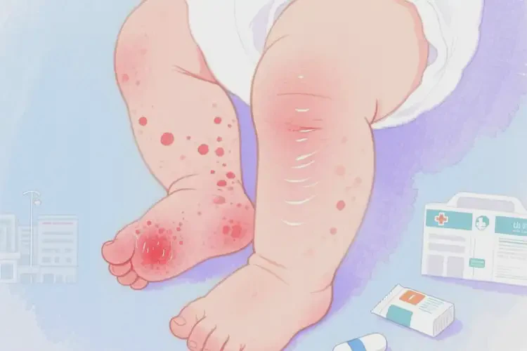 嬰幼兒小腿偶爾長(zhǎng)濕疹能靠自己自愈嗎(圖2)