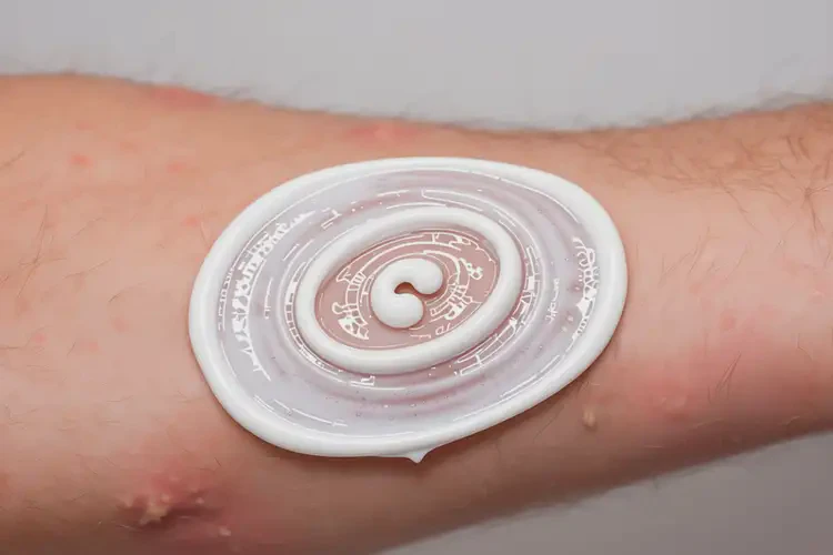 男性手臂有濕疹不管它會(huì)自己痊愈嗎(圖1)