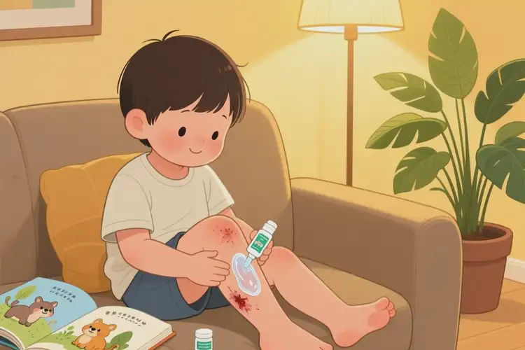 兒童小腿長濕疹可不可以徹底自愈(圖1)