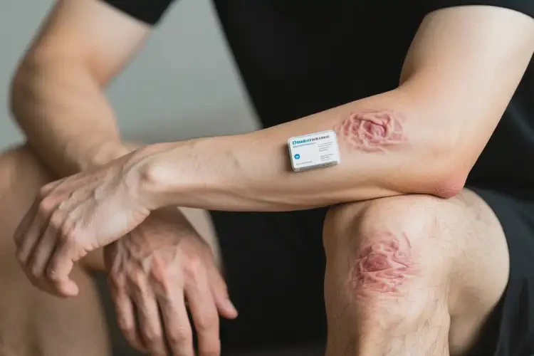 男人四肢起濕疹可以徹底自愈嗎(圖2)