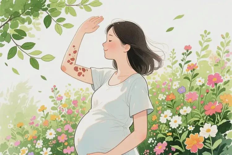 孕婦身上經常起濕疹可以徹底自愈嗎(圖1)