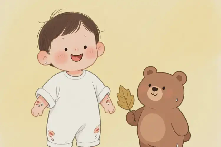 幼兒四肢起濕疹能徹底自愈嗎(圖1)