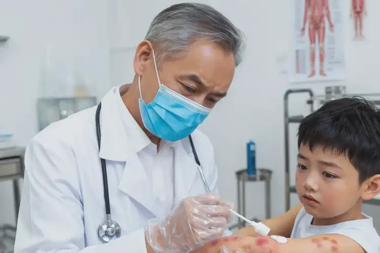 兒童手上長濕疹能夠徹底治愈嗎(圖3)