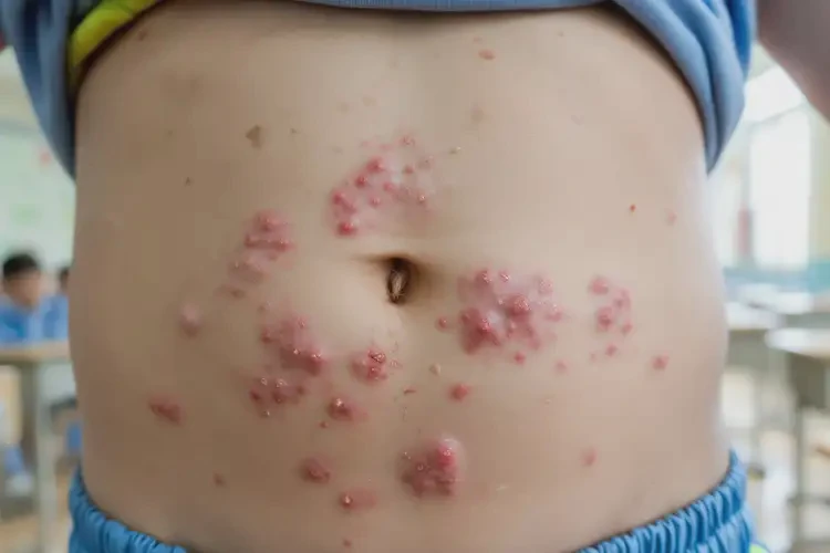 小學生肚子有濕疹能徹底自愈嗎(圖4)