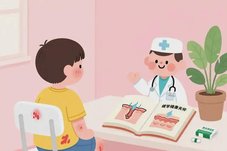 小學(xué)生屁股上容易長濕疹能不能徹底自愈(圖3)