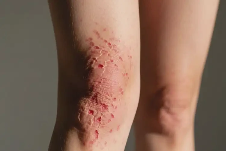 女生大腿上容易長濕疹不管它會自己好嗎(圖2)