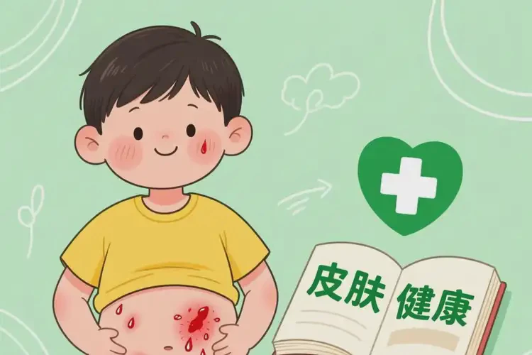 小学生肚子容易长湿疹可以彻底自愈吗(图2)