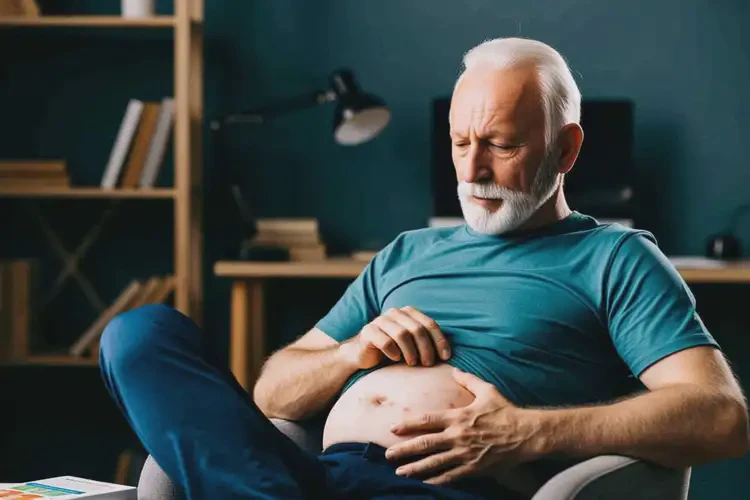 老人肚子有濕疹不管它會自己好嗎(圖1)