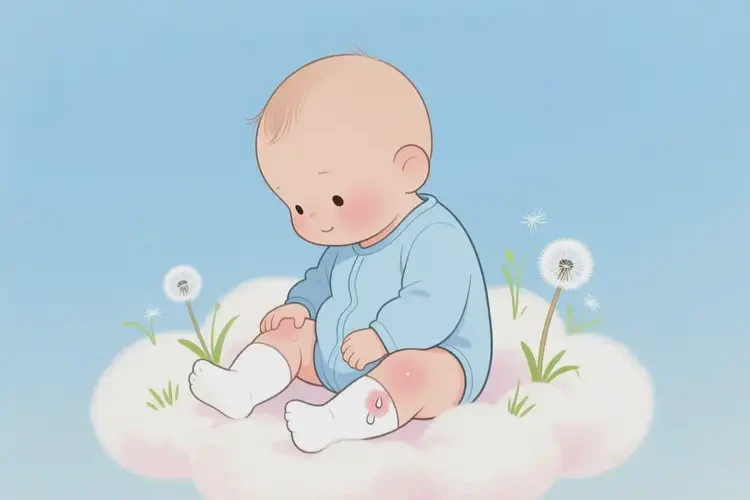 嬰兒小腿上經(jīng)常起濕疹不管它會自己痊愈嗎(圖4)