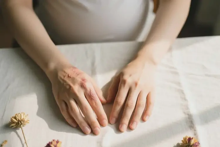 產(chǎn)婦手上容易起濕疹不管它會(huì)自己痊愈嗎(圖2)