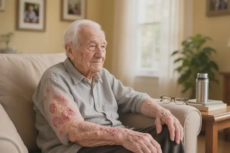 高齡老人全身偶爾長濕疹可以徹底自愈嗎(圖4)