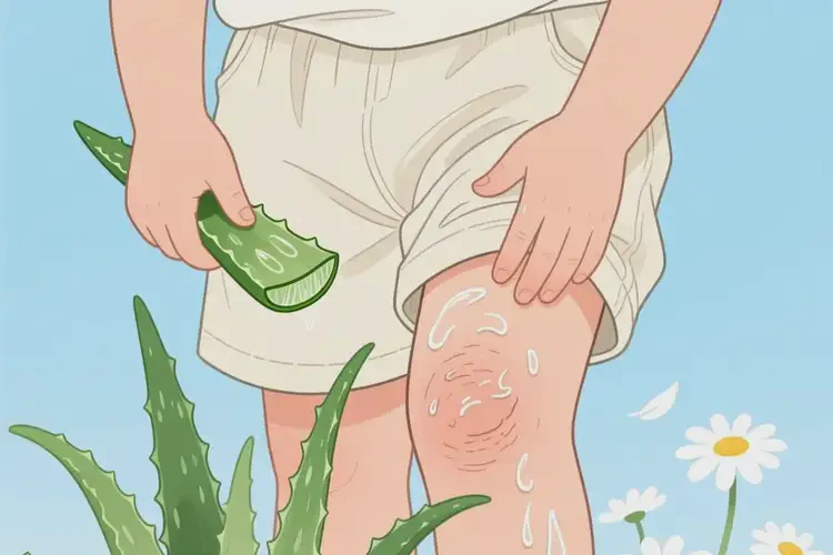 孩子大腿上有湿疹能彻底自愈吗(图3)