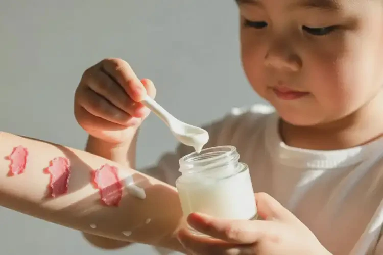 孩子身上經(jīng)常長(zhǎng)濕疹能夠徹底治愈嗎(圖3)