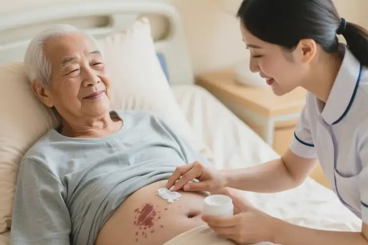 高齡老人肚子上偶爾起濕疹不管它會(huì)自己痊愈嗎(圖4)