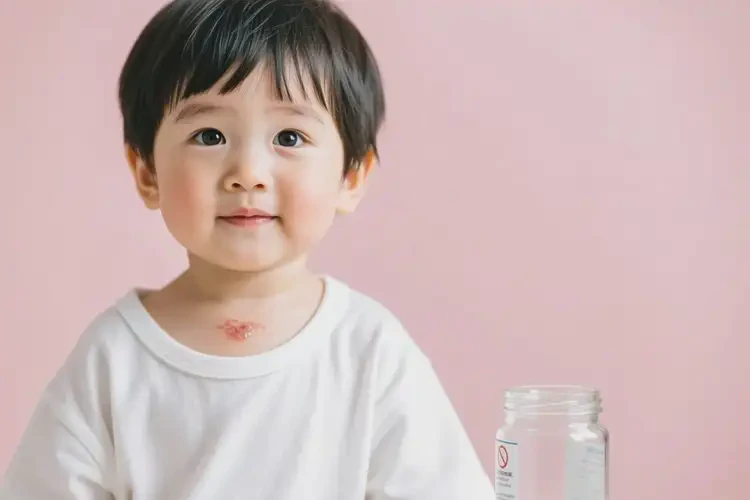 小孩脖子上容易長濕疹能靠自己自愈嗎(圖2)