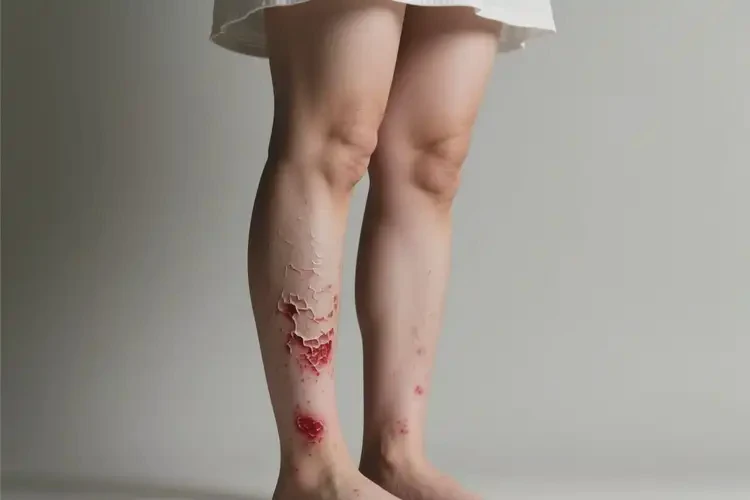 產(chǎn)婦小腿有濕疹可不可以徹底自愈(圖1)