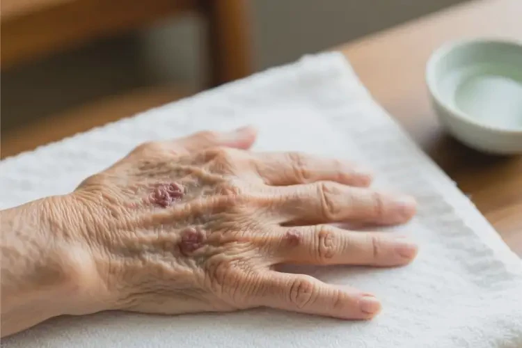 老年人手上偶爾起濕疹不管它會(huì)自己好嗎(圖2)