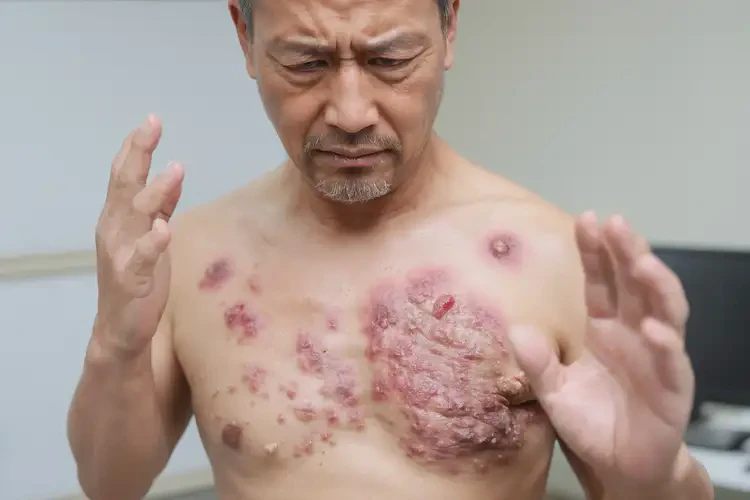 男人身上有湿疹不管它会自己自愈吗(图4)