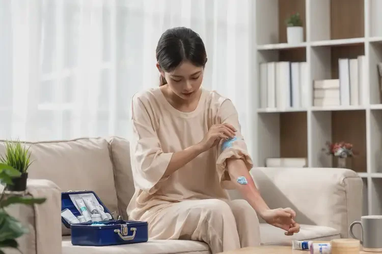 女性身上長(zhǎng)濕疹可不可以徹底自愈(圖2)