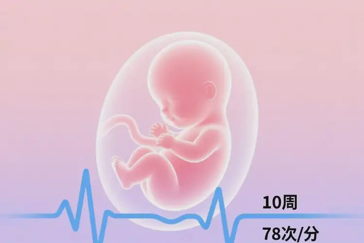懷孕10周胎心78正常嗎(圖3)