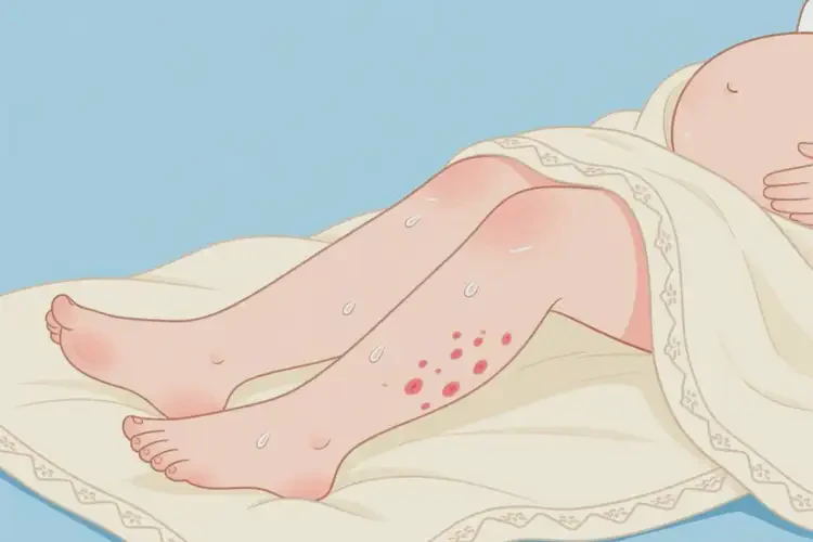 產(chǎn)婦小腿出現(xiàn)濕疹可以徹底自愈嗎(圖2)