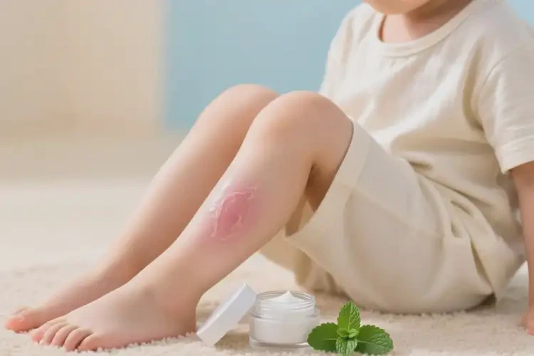 少儿大腿上偶尔长湿疹能靠自己自愈吗(图4)