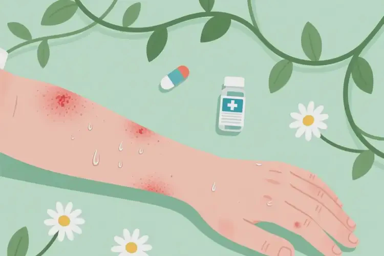 青少年手臂偶爾長(zhǎng)濕疹不管它會(huì)自己自愈嗎(圖4)