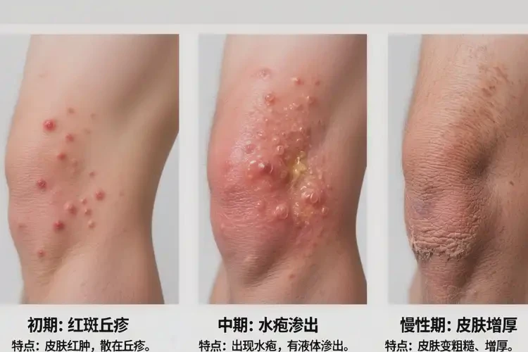 大學(xué)生肚子上容易起濕疹不管它會(huì)自己痊愈嗎(圖1)