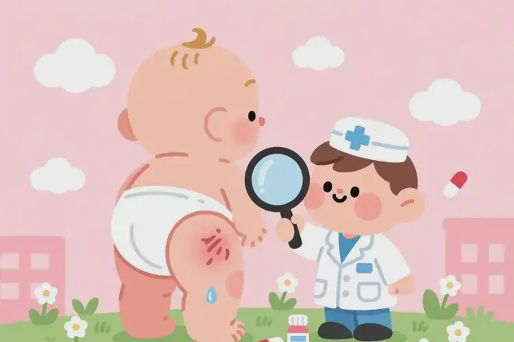 小儿屁股上起湿疹能够彻底治愈吗(图2)