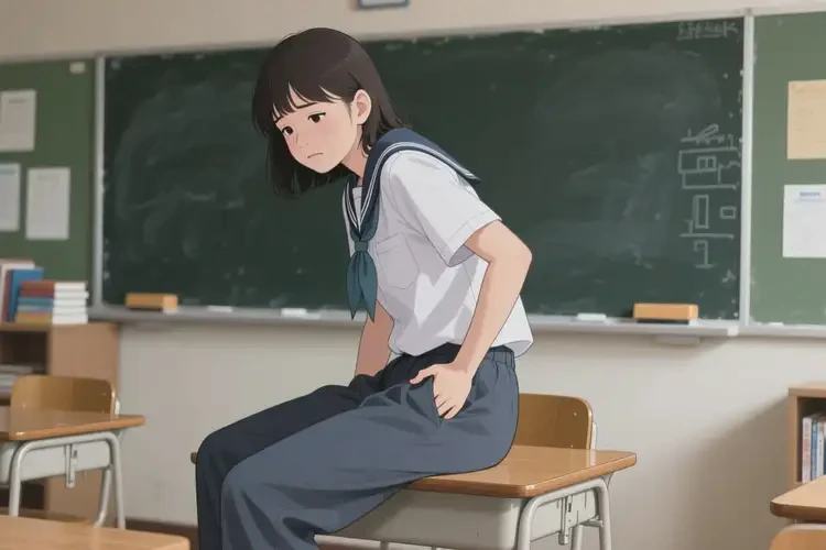 中學(xué)生屁股容易長濕疹不管它會自己好嗎(圖4)