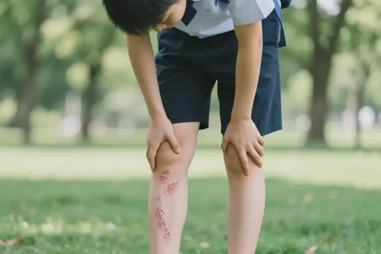 中學(xué)生小腿上容易長(zhǎng)濕疹不管它會(huì)自己好嗎(圖3)