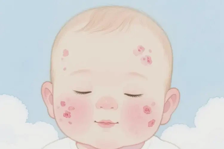 小兒面部偶爾長濕疹可不可以徹底自愈(圖4)