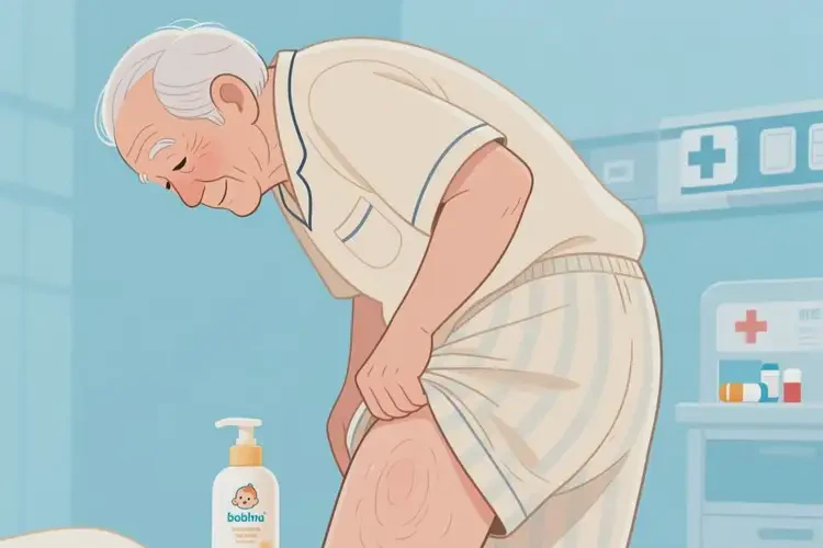 高齡老人屁股上出濕疹不管它會(huì)自己好嗎(圖2)