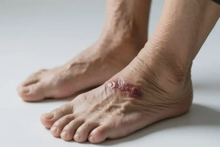 老年人腳上長濕疹不管它會自己好嗎(圖3)